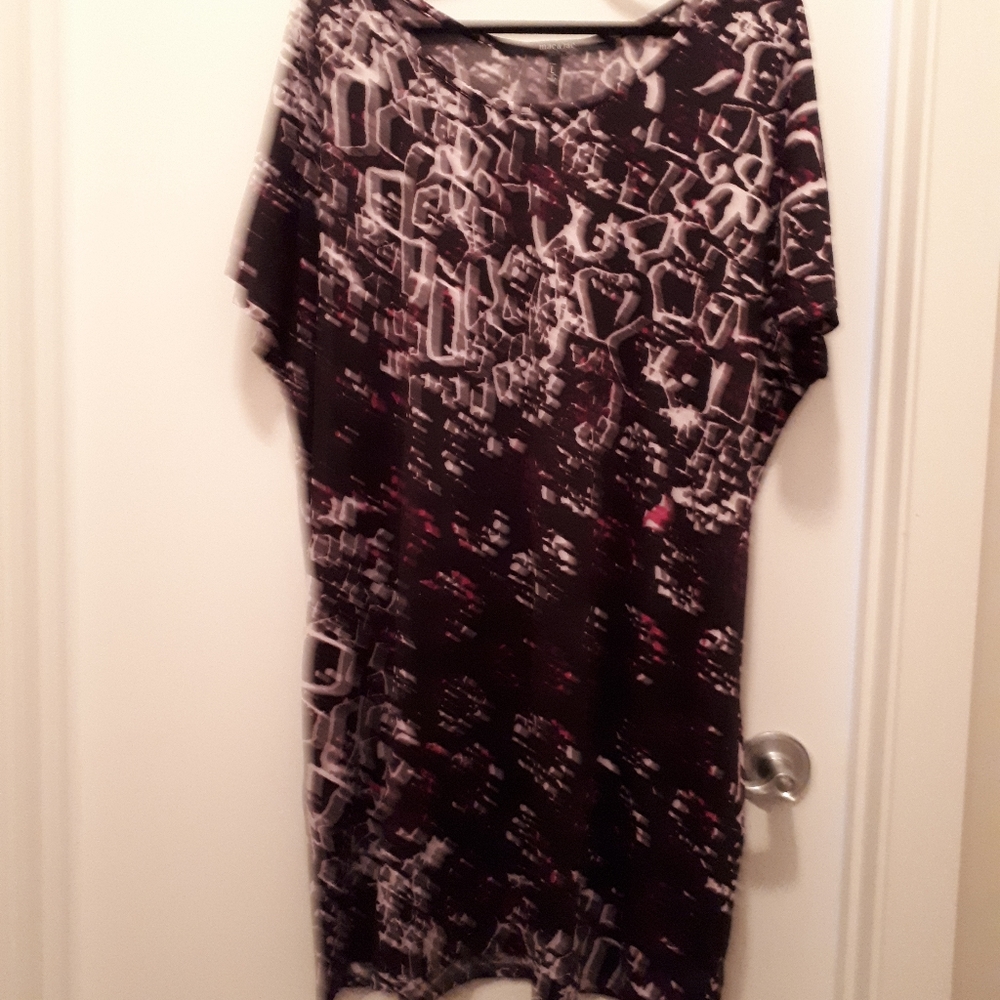 Bluish swing dress 1X